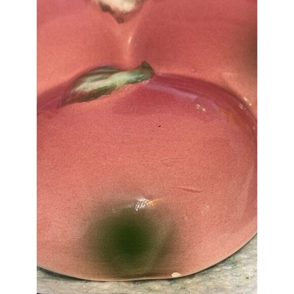 Set Of 3 Vintage Ceramic Fruit & Vegetable Wall Hanging Decorative Plaques - Picture 10 of 10